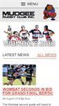 Mobile Screenshot of mudgeerugby.hwy.com.au